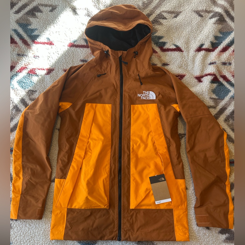 The North Face Men's Balfron Jacket in Brown and Orange